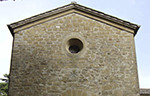 Particolare della chiesa di San Giustino d'Arna