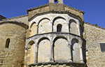 Particolare della chiesa di San Giustino d'Arna