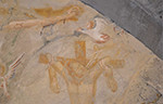 Particolare della chiesa di San Giustino d'Arna