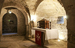 Particolare della chiesa di San Giustino d'Arna